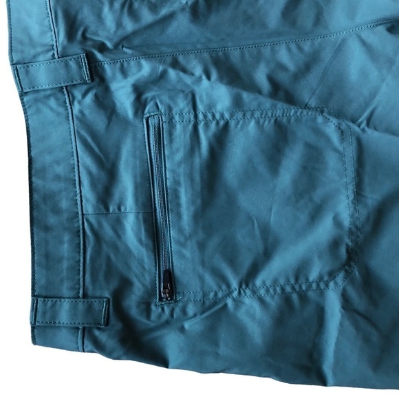 Amazon Essentials Sage Green Shorts Size 14 - Picture 3 of 8